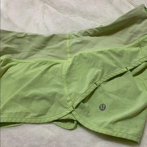 Lululemon speed up shorts